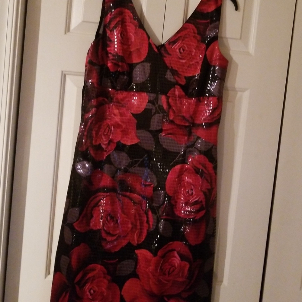 Sexy Red n Black dress